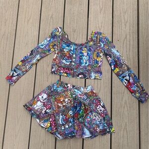 Wild Rich Kids Stained Glass two piece set
